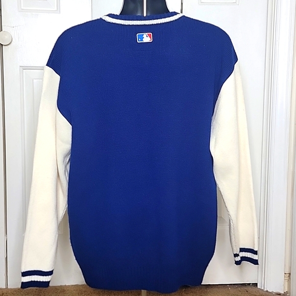 Cooperstown Collection by G III NY Yankees Crewneck Sweater XL Blue and White - Picture 6 of 7